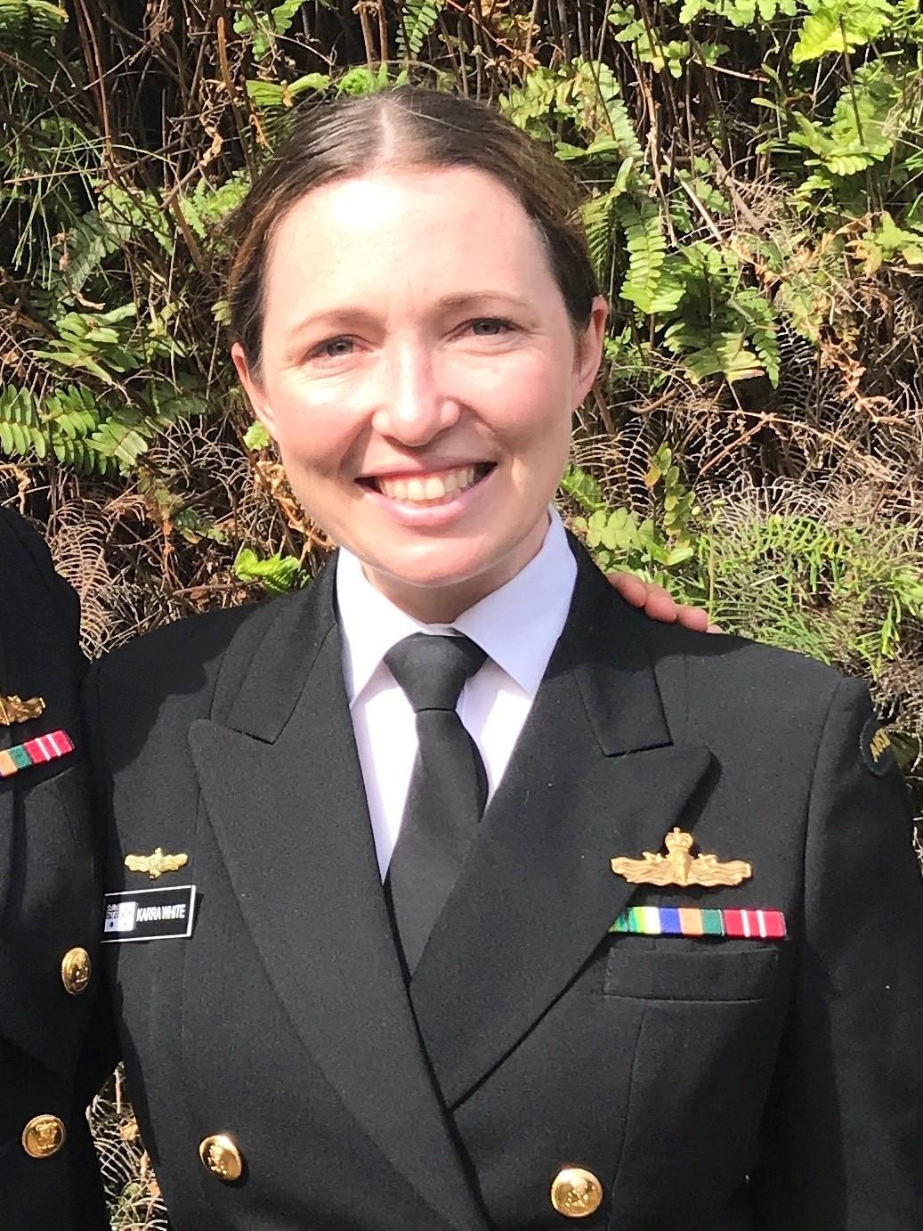 Lieutenant Commander Karra White