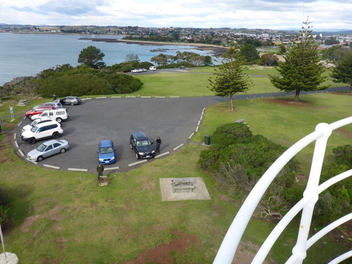 Figure 7. View of access road from lighthouse (Source: AMSA, 2017)