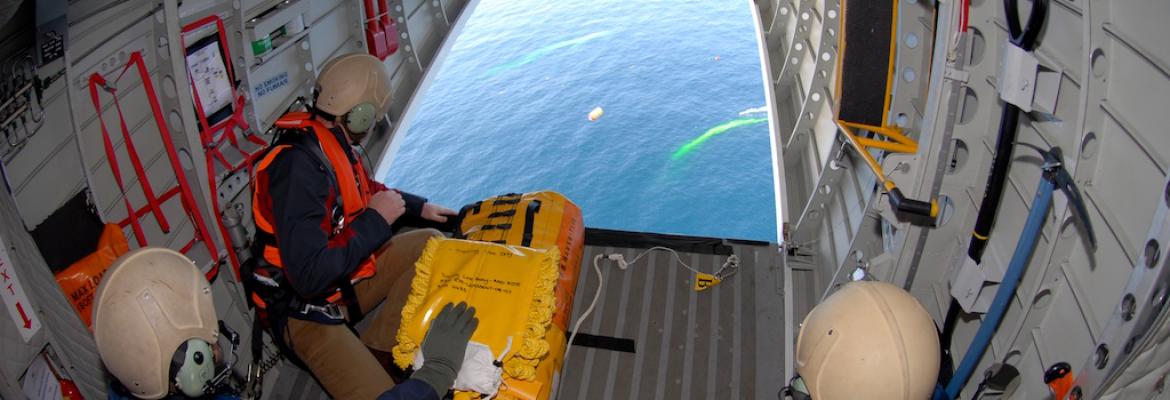 Australian search and rescue aircraft training exercise, Indian Ocean