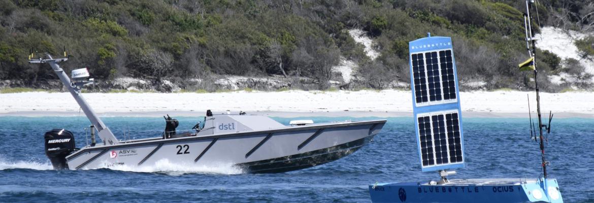 autonomous vessel in Jervis Bay