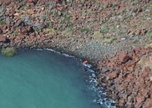 Image of debris from FV Returner, Burrup Peninsula, WA