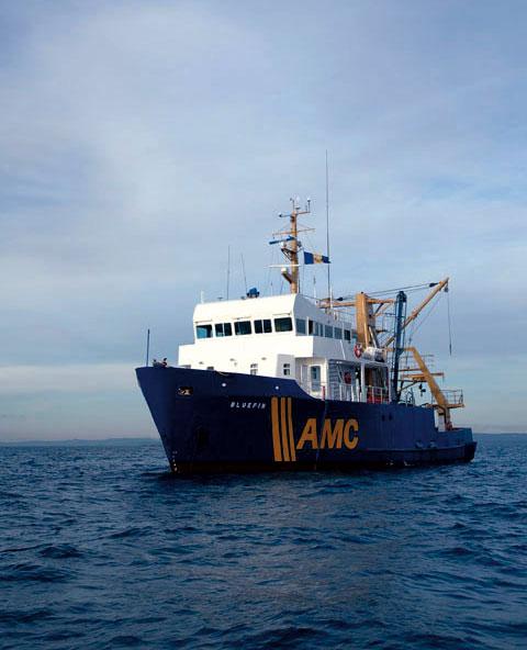 AMC training vessel MV Blue Fin
