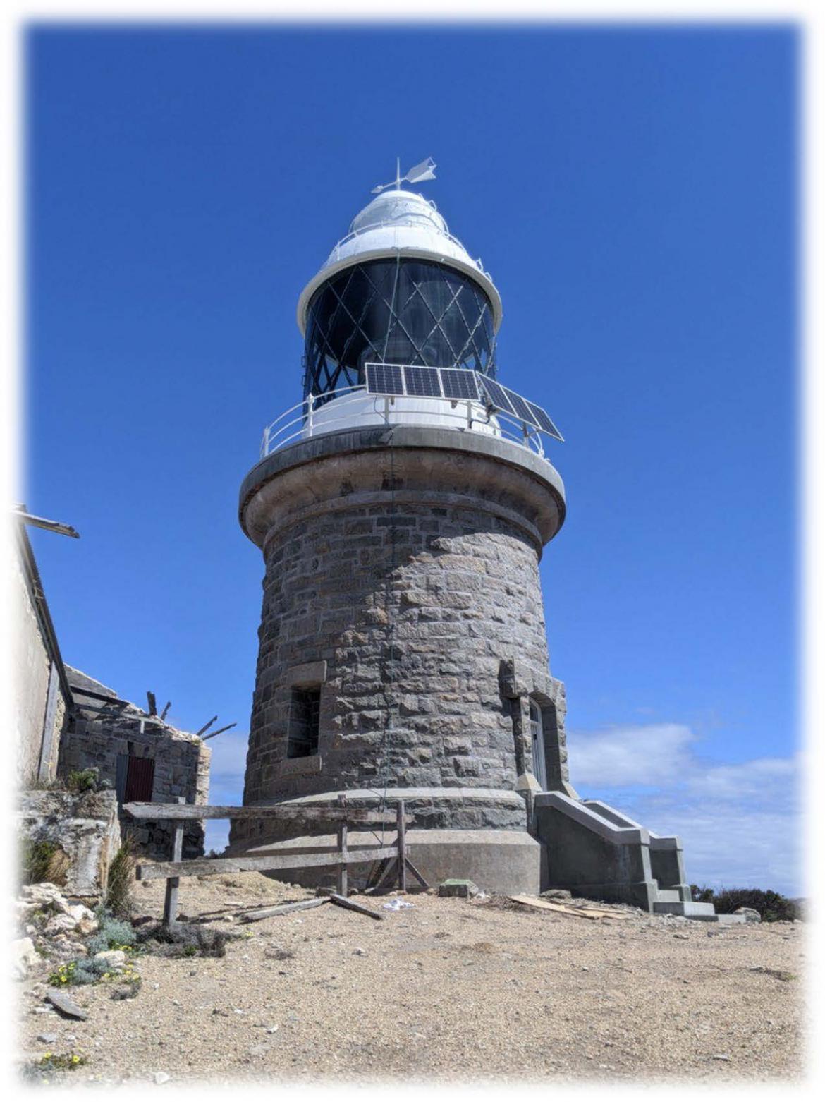 Figure 10. Breaksea Island Lighthouse. Photo source: AMSA, 2020