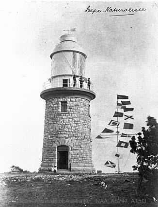 Figure 16. Cape Naturaliste Lighthouse. Image courtesy of the National Archives of Australia. NAA: A6247, A15/3 (© Commonwealth of Australia (National Archives of Australia)
