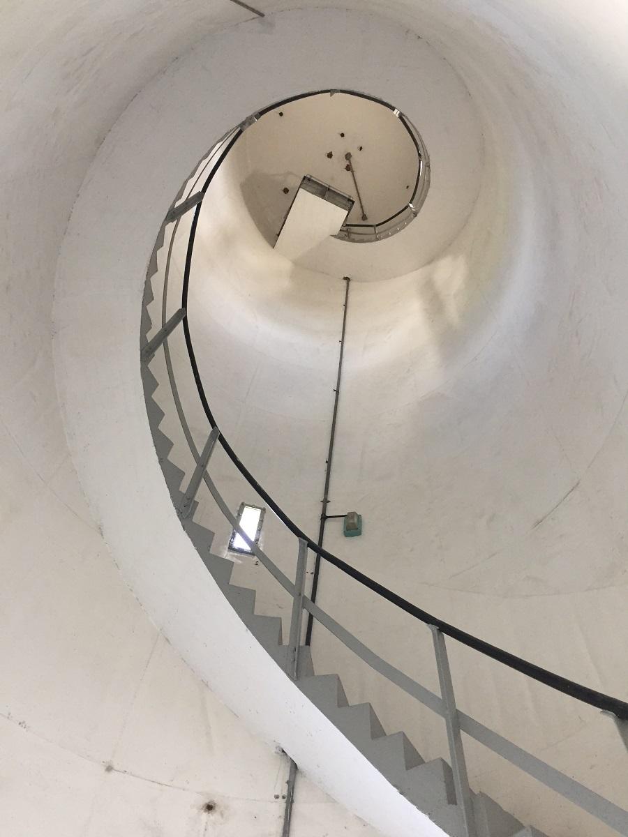 Figure 28. Flagstaff Point Lighthouse internal stairs. Photo source: AMSA, 2019