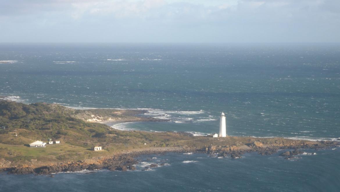 Figure 5. Swan Island Lighthouse and surrounds (Source: AMSA, 2011)