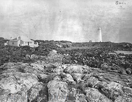 Figure 70. Swan Island Lighthouse. Image courtesy of the National Archives of Australia. NAA: A6247, B4/3 (© Commonwealth of Australia (National Archives of Australia)
