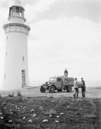 Figure 72. Table Cape Lighthouse. Image courtesy of the National Archives of Australia. NAA: A1200, L10744 (© Commonwealth of Australia (National Archives of Australia)