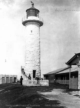 Figure 90. Cape Moreton Lighthouse. Image courtesy of the National Archives of Australia. NAA: A6247, MORETON (© Commonwealth of Australia (National Archives)