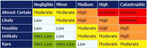 risk matrix