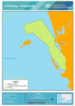 Chartlet of VTS area Gladstone