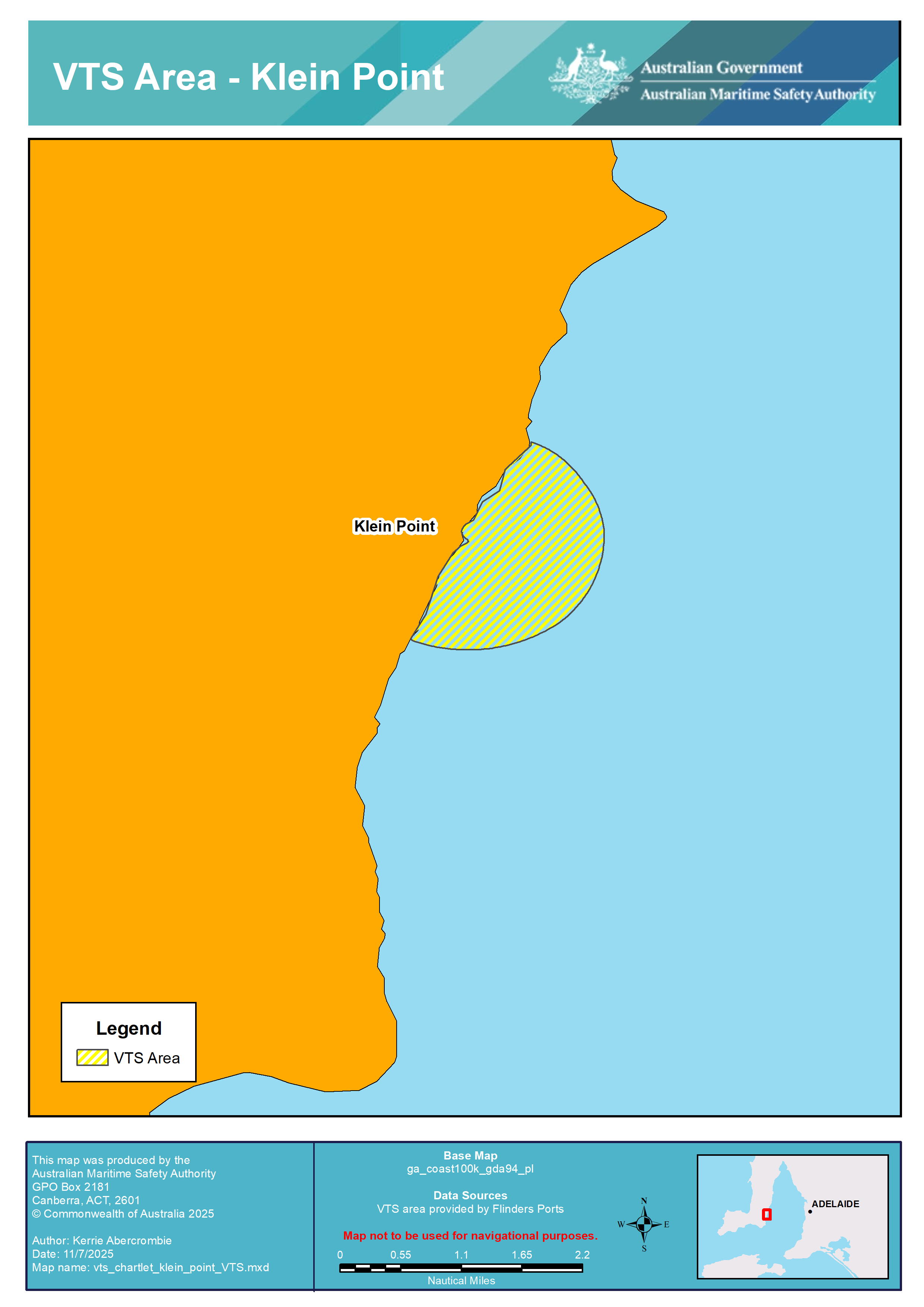 Klein Point VTS area chart