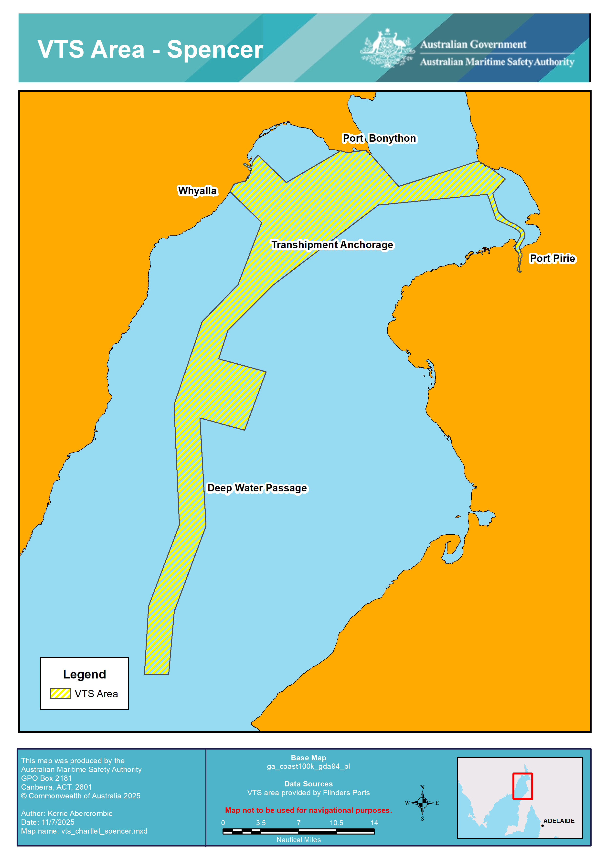 Spencer VTS area chart
