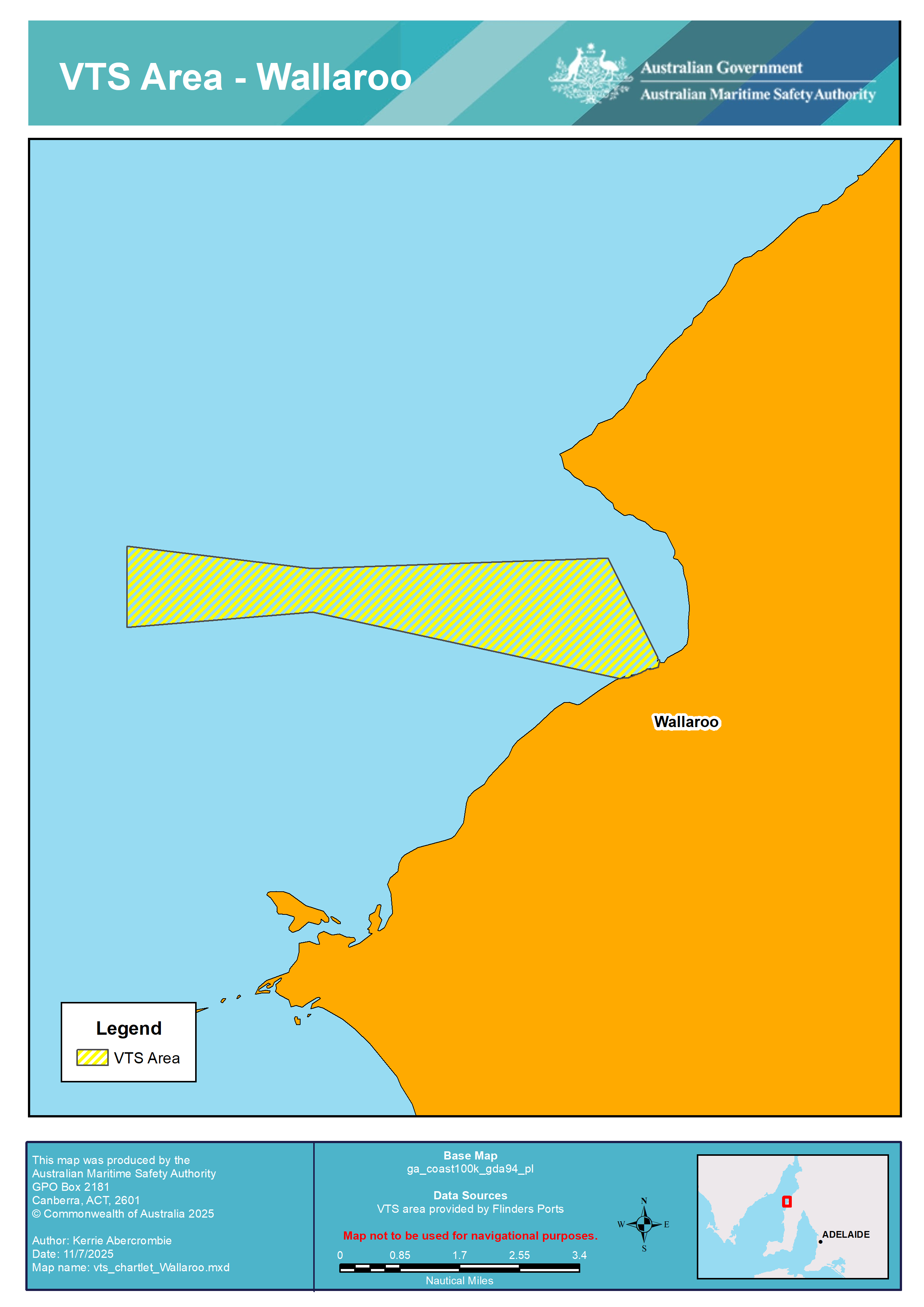 Wallaroo VTS area chart