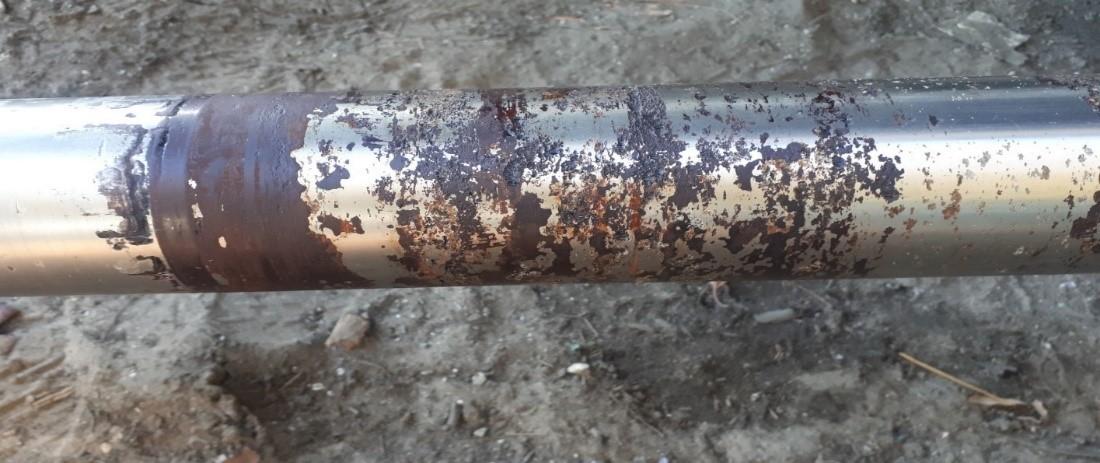 Water lubricated shaft