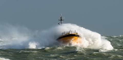 rough seas