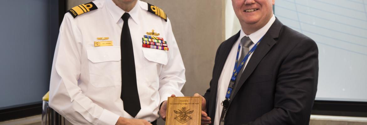 Vice Admiral Ray Griggs AO, CSC and AMSA CEO Mick Kinley Vice Admiral Ray Griggs AO, CSC and AMSA CEO Mick Kinley