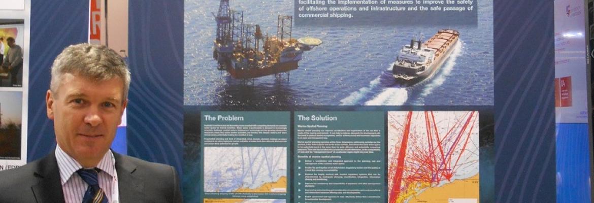Alec and AMSA's Marine Spatial Planning poster