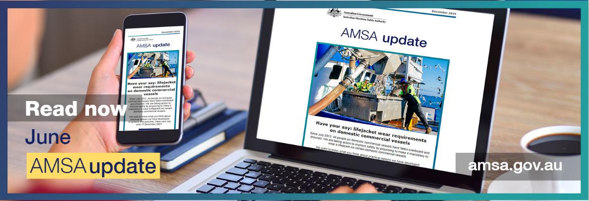 AMSA update June banner image