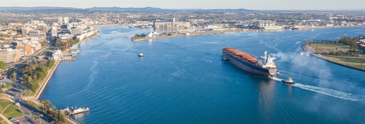 ship in the harbour