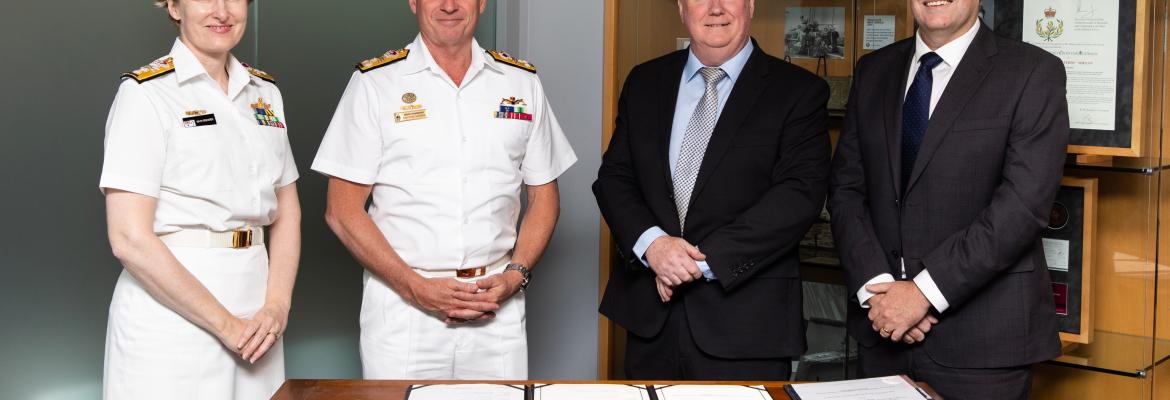 MOU signing between Australian Navy and AMSA