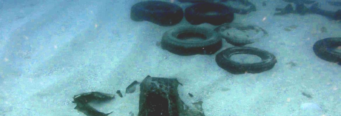 tyres underwater