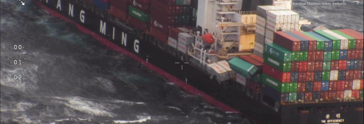 Image of YM Efficiency and the containers