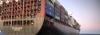 A fully loaded cargo vessel called APS England