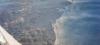 Image showing a close-up of an oil slick on the surface of the water