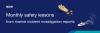 Safety Lessons from Marine Incident Investigation – No.1 – October 2021