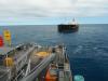 back of boat towing ship