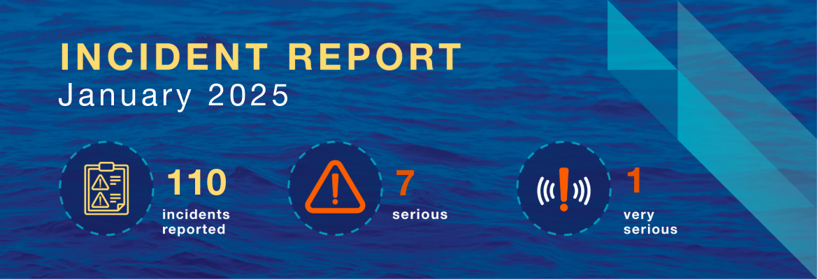 incident report banner - January 2025
